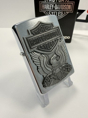 Genuine zippo lighter - genuine, harley