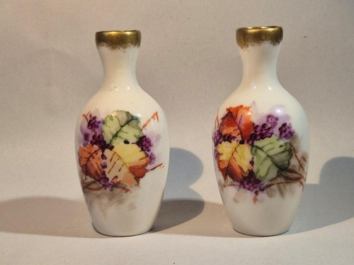 Pair antique nautilus - of,