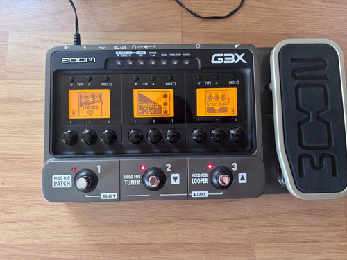 Zoom g3x effects simulation - zoom,