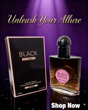 BLACK ADDICTION." It is an Eau