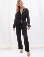 M&S ROSIE  PURE SILK TIE WAIST