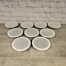 10 x Monacor SPE-158/WS 30W 5" Low Impedance Speaker - Boat - Caravan - Music