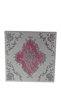 Vintage Ceramic Tile. Pink