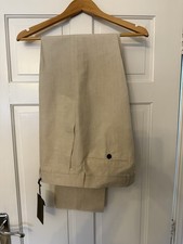 Men’s Grieves & Hawkes Linen Trousers Size 34