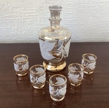 Vintage Art Deco Gold Floral