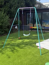 Swing, Small slide And Water Play table