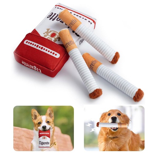 Funny squeaky cigarette - cigarette, dog