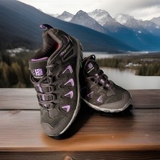 Karrimor Supa 5 Ladies Walking Trekking Hiking Shoe Black/Purple - Size 6