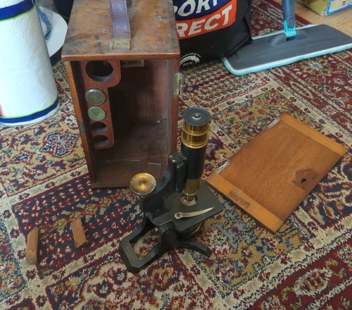 Watson and sons microscope - w,