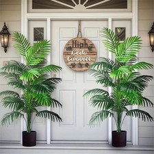 2pcs artificial monstera tree - monstera,