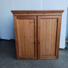 Victorian pine cupboard