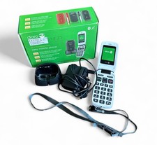 Boxed, Doro Phone Easy 610 Simple Flip Phone - Black / White (O2 Network)