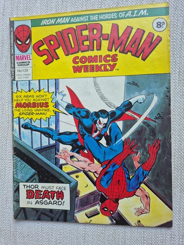 Spider man weekly 139 - spider-man, 1975