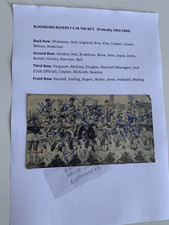 BLACKBURN ROVERS F C HAND