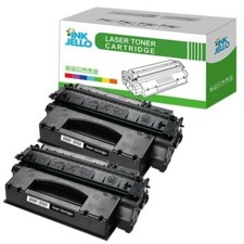 2 Black Toner Cartridge for HP