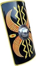 Roman Shield Scutum 36" Brass