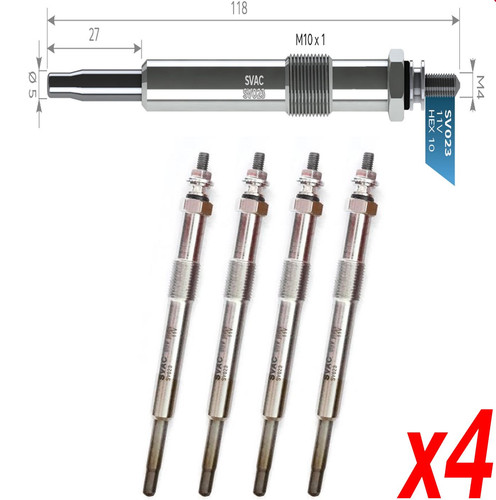 Svac heater glow plugs - x,