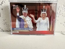 Topps now king charles queen - topps,