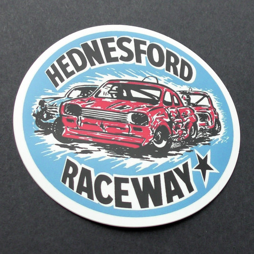 Hednesford raceway sticker - raceway,