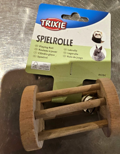 Trixie wooden playing roll toy - trixie,