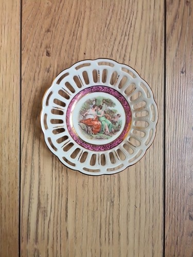 Vintage dresden pierced china - dresden,