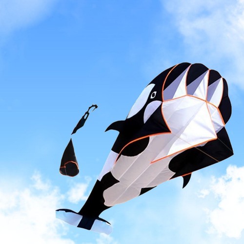 Large dolphin kite giant soar - dolphin,