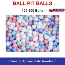 Soft plastic pit balls - plastic,