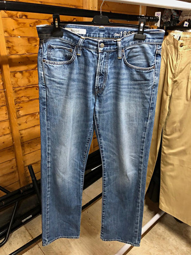 Gap 1969 men bootcut blue - gap,