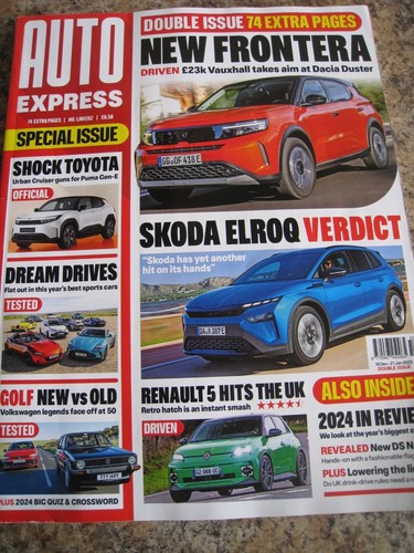 Auto express jan 2025 - jan, special