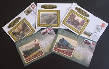 Great Names, Farwell & Railway Stations First Day Covers-Multi Listing