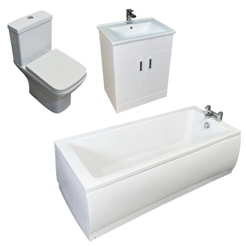 Bathroom suite piece inc - 3,