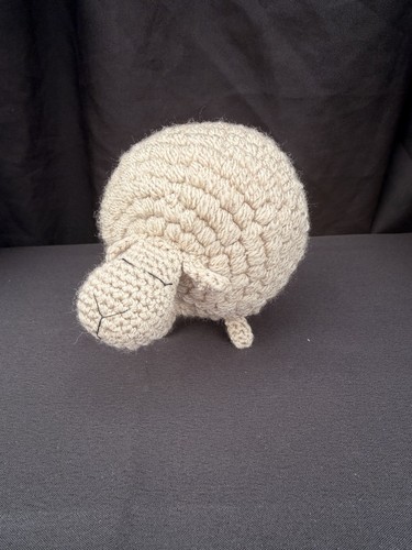 Cute handmade sheep figure - handmade,