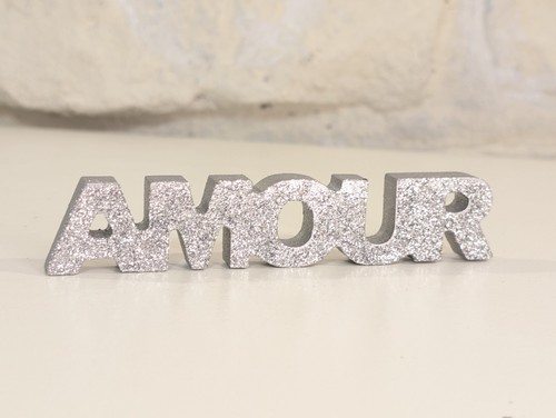 Amour silver glitter - amour,