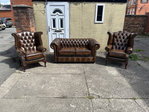 Antique tan leather - antique,