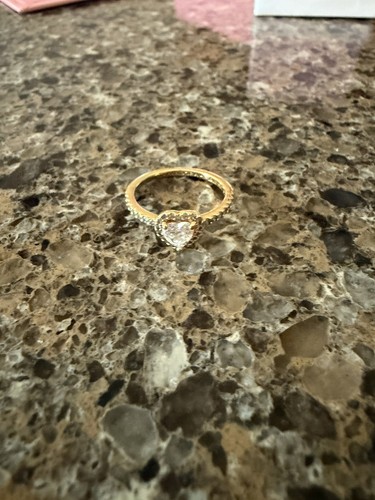 Pandora 14k gold plated pave - gold,
