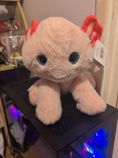Rare Pink Axolotl Plushie