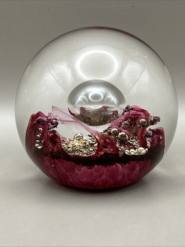 Selkirk glass paperweight - glass,