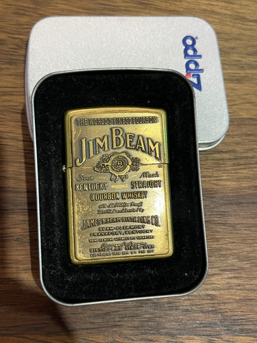 Zippo jim beam solid - jim, 3d