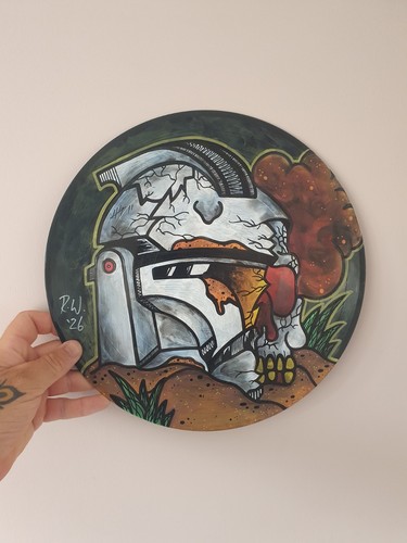 Star wars clone trooper helmet - star,