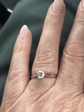 Carat diamond possibly - diamond,