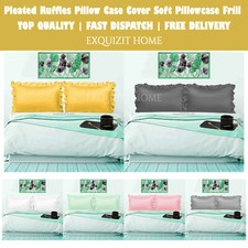 Pleated Ruffles Pillow Case