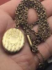 Antique 19 century Rolled Gold