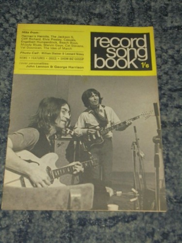 Words record song book - words,