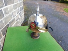 Reproduction German steel Pickelhaube spike helmet