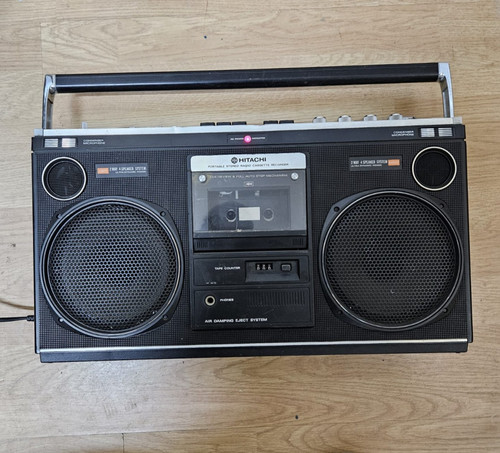 Hitachi portable stereo - hitachi,