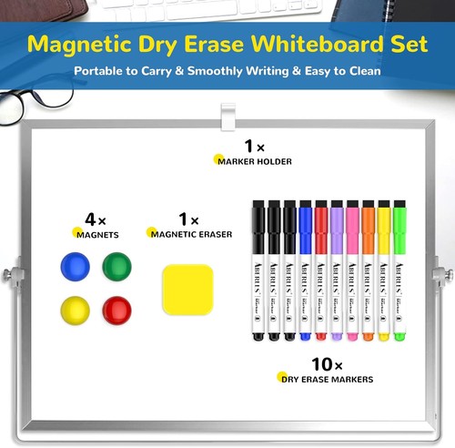 Dry erase white board x - white, 16