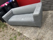 IKEA GREY THREE SEATER SOFA