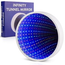 Infinity Mirror Tunnel Lamp