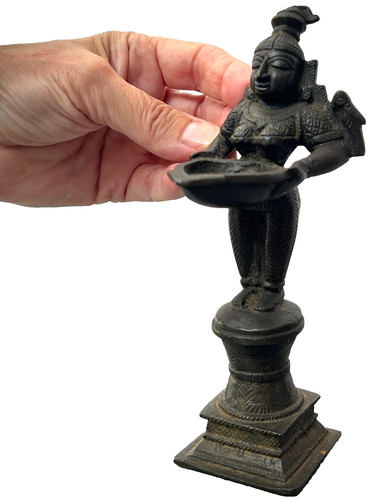 Antique deepalakshmi oil - antique, lamp