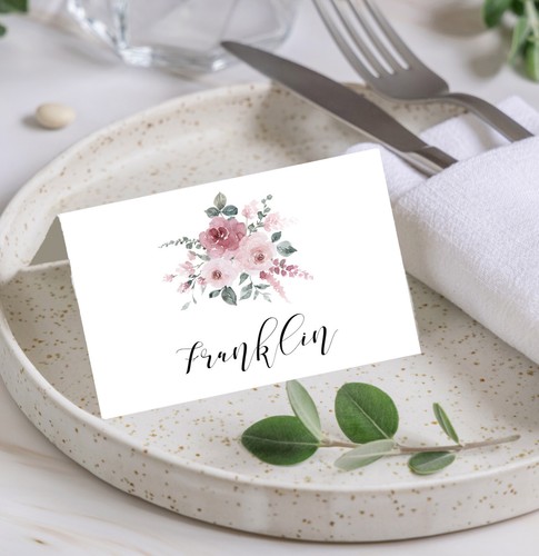 Personalised place cards - personalised,